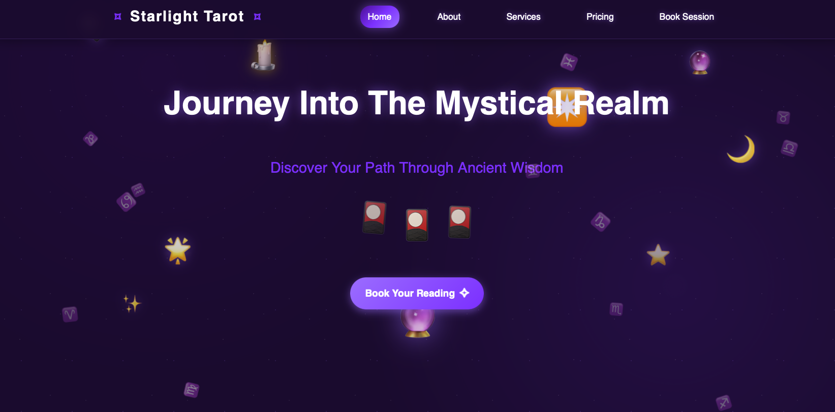 Modern Tarot Website
